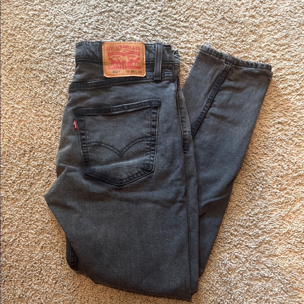 Levi's Black Slim Jeans Classic Style
